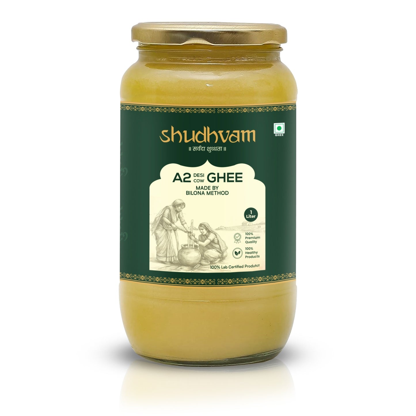 A2 Desi Cow Ghee 1 L